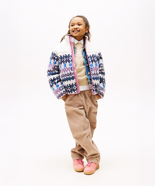 타미힐피거 키즈(TOMMY HILFIGER KIDS) 페어아일 테디 패딩 재킷 - 사이즈 & 후기 | 무신사