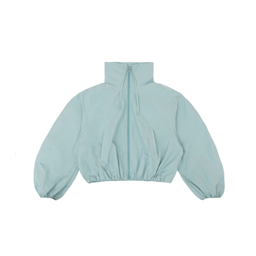 Balloon Sleeve Windbreaker (mist blue)