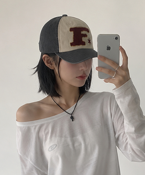 VTG 로고 볼캡 [베이지]