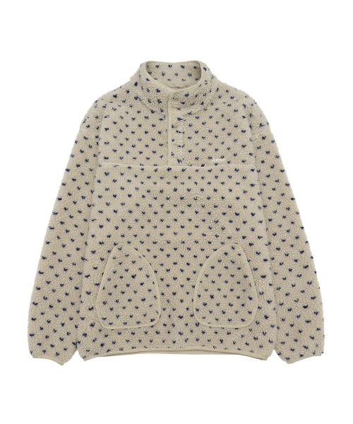 FLEECE ANORAK BEIGE