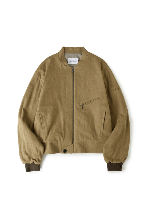 Hairy Bomber Jacket Camel