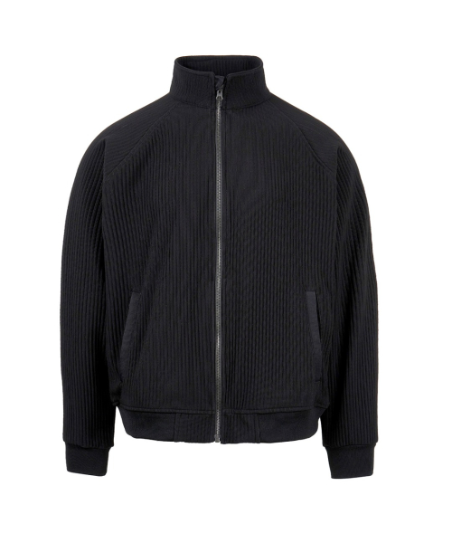 Трековая куртка Meta Ribbed (Black)