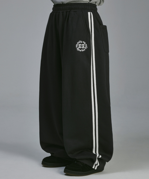 스켈리웩() 88 라인 기모 트레이닝 팬츠[차콜] 상품 이미지