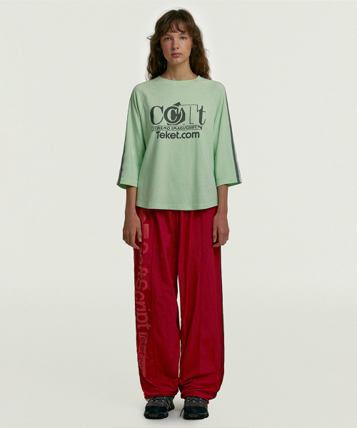 Softscript Track Pants Red