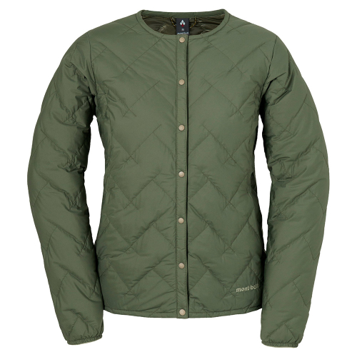 Женский пуховик с круглым вырезом Superior 2 KHAKI JBWIWWDJ133