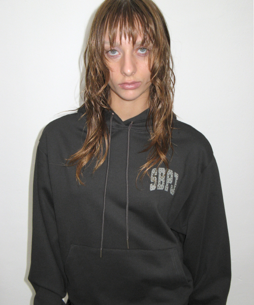 SBPJ Star Hoodie, CHARCOAL