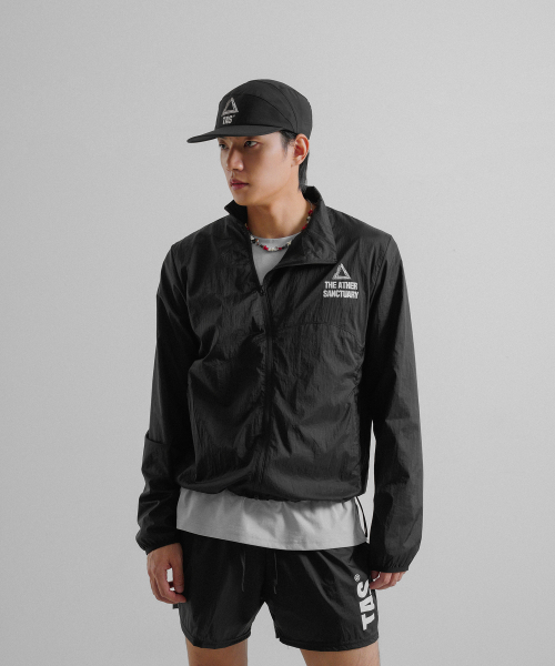 Беговая куртка Aether Oblique (BLACK)