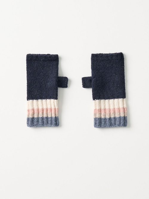 Color Layered Hand Warmer (Navy)