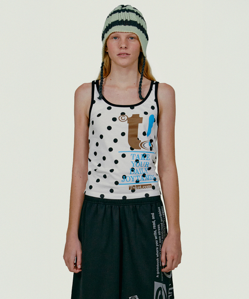 Joytamin Sleeveless White