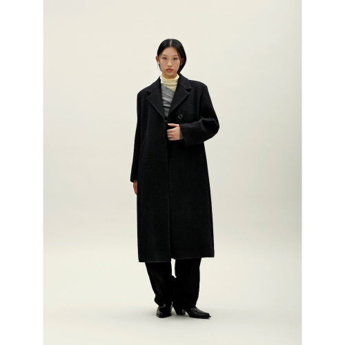 Long Jacket Coat Black