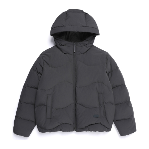 Женский стеганый пуховик N254WDW970 GREY