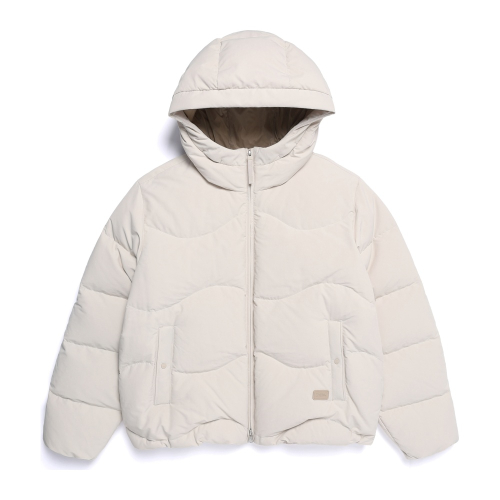 Женский стеганый пуховик N254WDW970 Silver Birch
