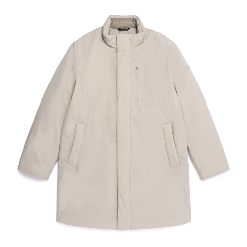 Длинный пуховик N254MDW350 Urban Nosashi MOURNING BEIGE