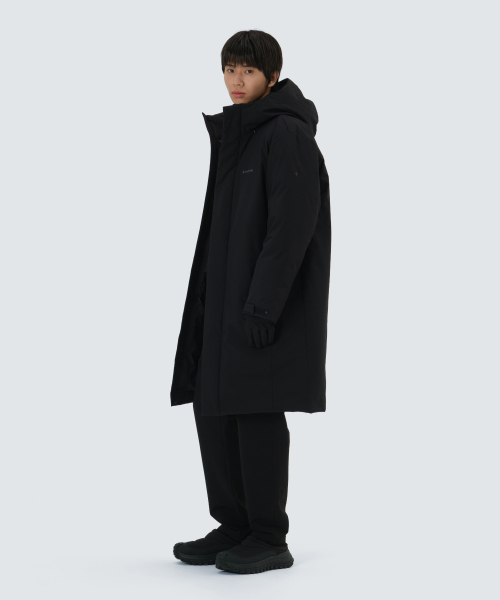 2L 티타닉 롱 다운 자켓 (S25WMTDJ36) Black