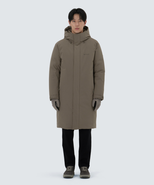 Длинный пуховик 2L Titanic (S25WMTDJ36) Dark Khaki
