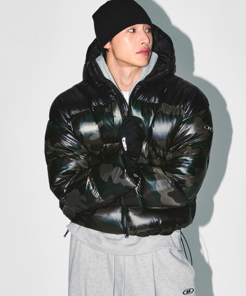 SILVER B RIPSTOP PUFFER DOWN [CAMO]