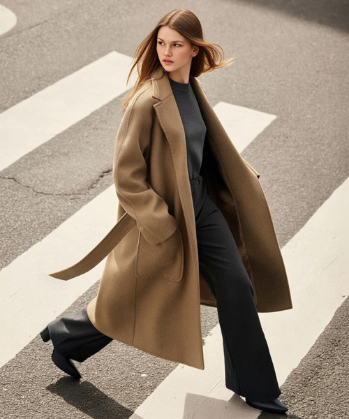 FW пальто Lorena 100% кашемир, Camel