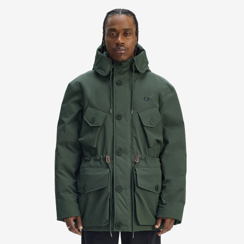 [Sharp] Стёганая куртка с накладными карманами, Coat Green AFPM2531315-X89