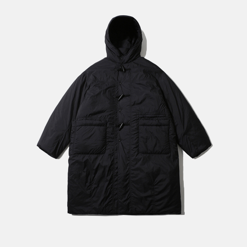 [AW25] SNUG DUFFLE COAT / BLACK