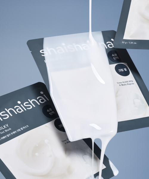 샤이샤이샤이() 리페어 밀키 우레아 크림 겔 마스크 33g 4매입 상품 이미지