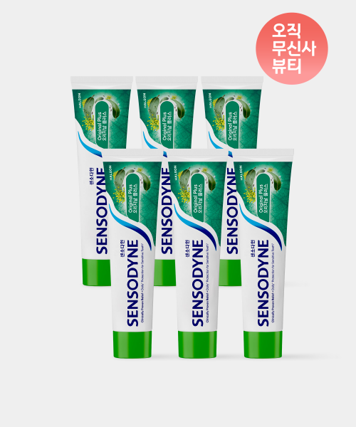 센소다인 오리지날 플러스 민감성 치약 100g x6개