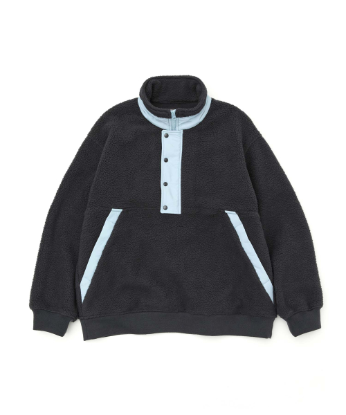 Флисовый анорак NAVY