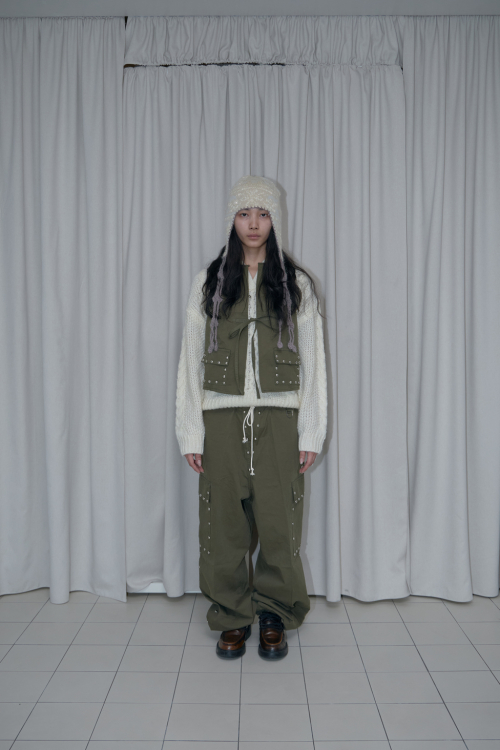 Studded cargo брюки  (Khaki)