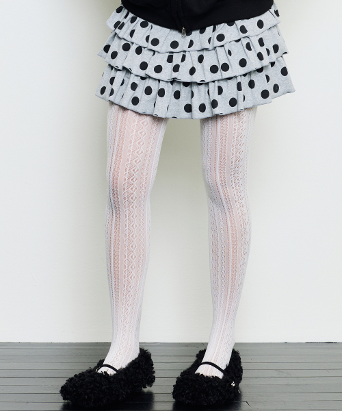 EV DOT SKIRT PANTS(GRAY)