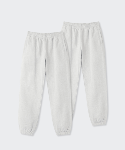 무신사 스탠다드 우먼() 우먼즈 스웨트 팬츠 2팩 상품 이미지
