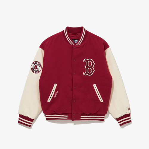 Куртка-бомбер MLB Boston Red Sox Patched Red 14742028