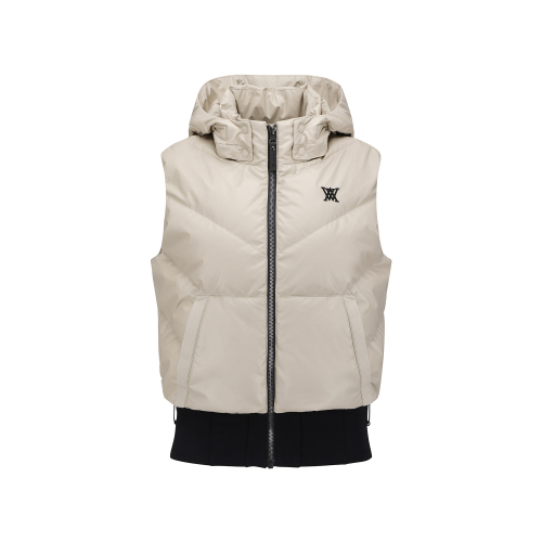 W HOODY DOWN VT_LE