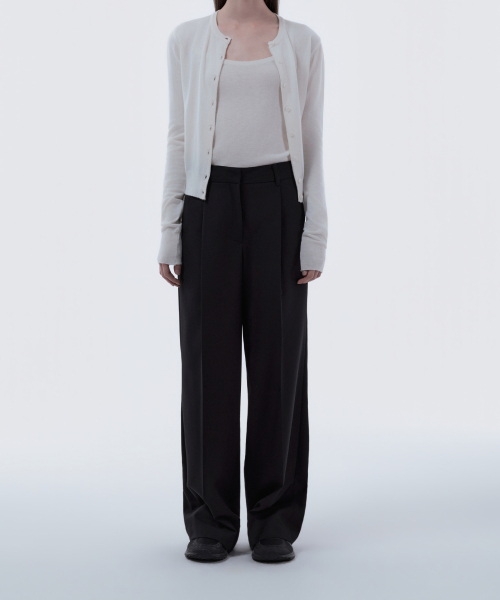 Lydia suit wide pants - Black