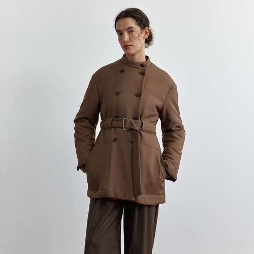 ISLA COAT BROWN