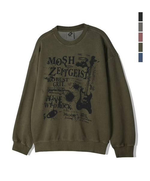 Оверсайз свитшот Wild MOSH Pigment, 5 colors