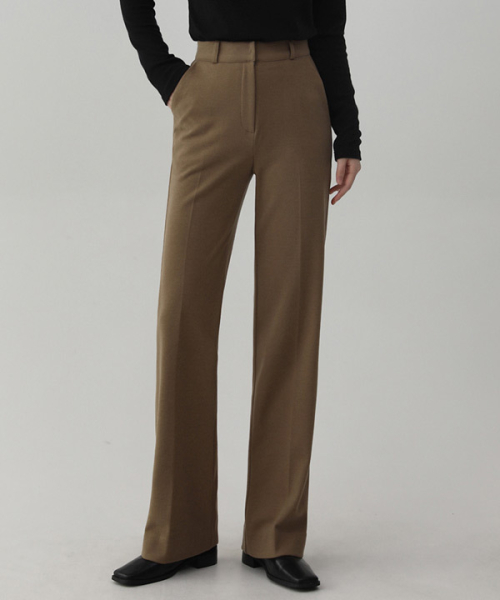 Широкие брюки WIDE SLACKS.003 (на флисе, 2color, 4size)