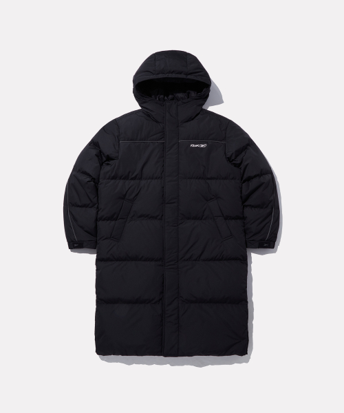 Длинный пуховик Premier, Black
