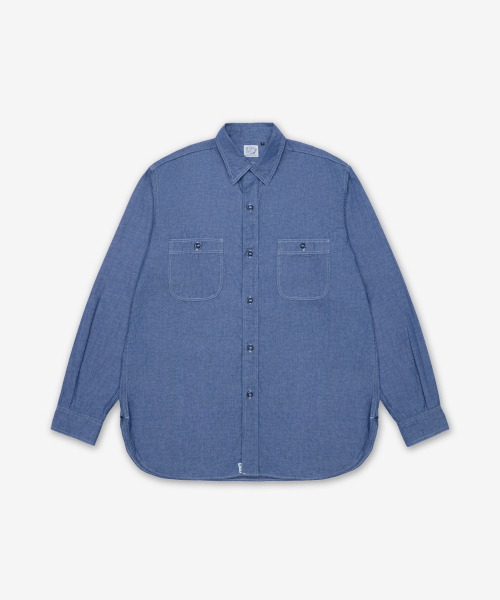오어슬로우() 샴브레이 워크 셔츠 - 샴브레이 / 01-8270-84 상품 이미지