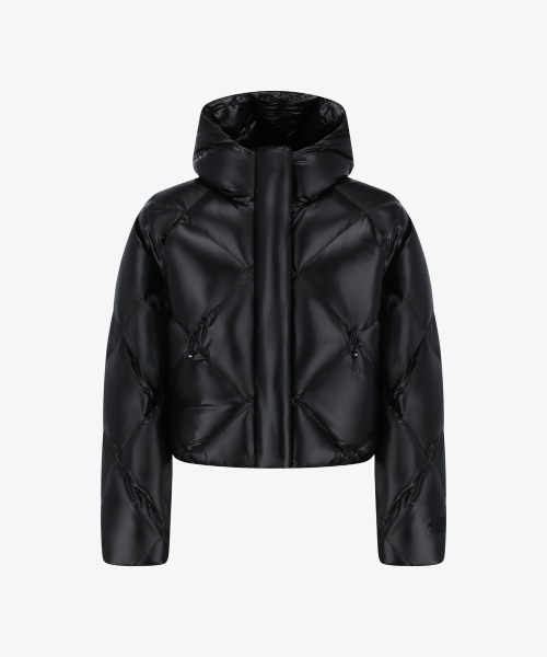 NJ1DR92J 여성 다이아몬드 다운 자켓 (RDS) BLACK