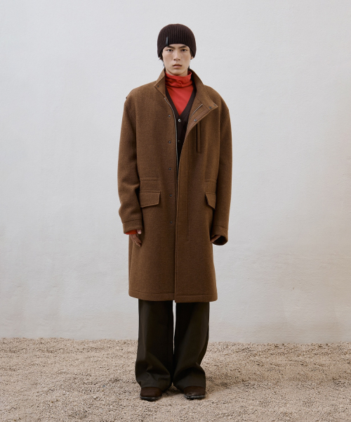 Military Coat - Camel