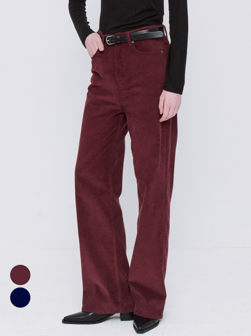Trench Corduroy Pants - 2Color