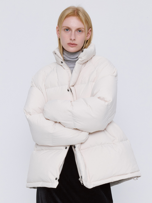 Basic Duck Down Half Padding - Cream