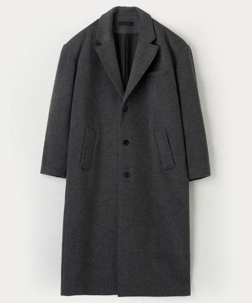 MOSS OVERFIT SINGLE COAT - CHARCOAL