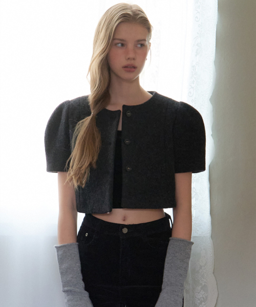 [шерсть100%]полу шерсть куртка_Half Wool Jacket_2colors