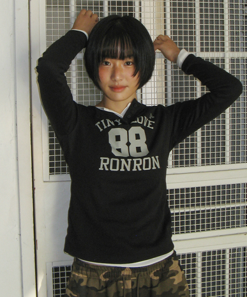 88 STAR HENRYNECK LONG SLEEVE BLACK