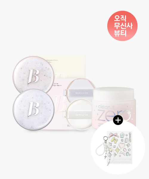 바닐라코() [화이트 홀리데이] 화이트/모이스처 쿠션+오리지널 클렌징밤 180ml 상품 이미지