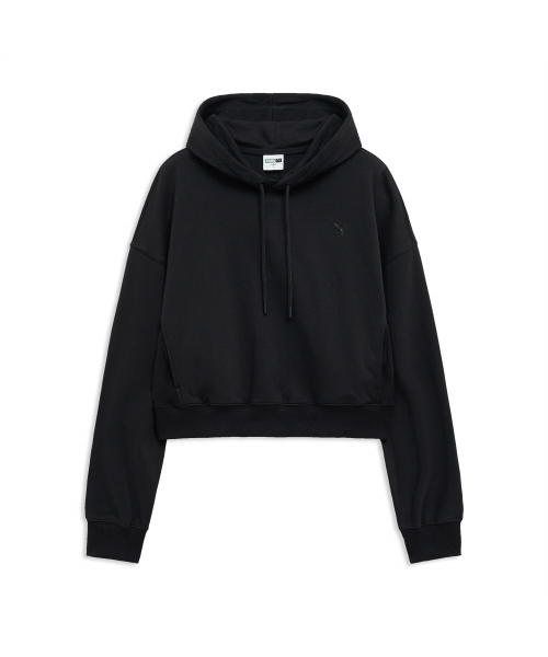 [PUMA] Женское трикотажное кроп-худи TR (94091901)