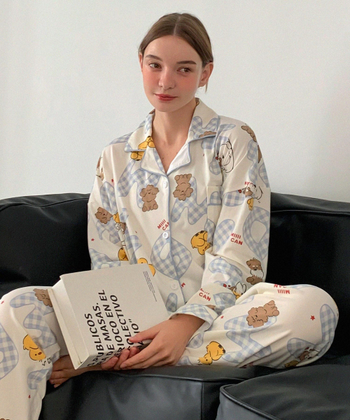 Animals Pajamas Set