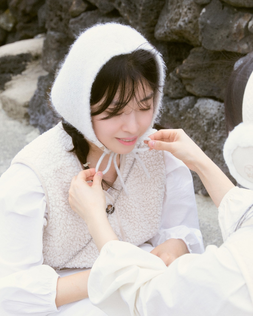 [오찌x우무] 헤어스카프 OZHMFF413I