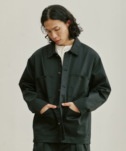 UO WORKERS COVERALL BLACK