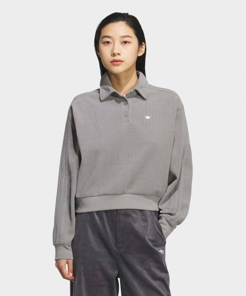 아디다스() 셔닐 폴로 - 차콜그레이 / KS5981 상품 이미지